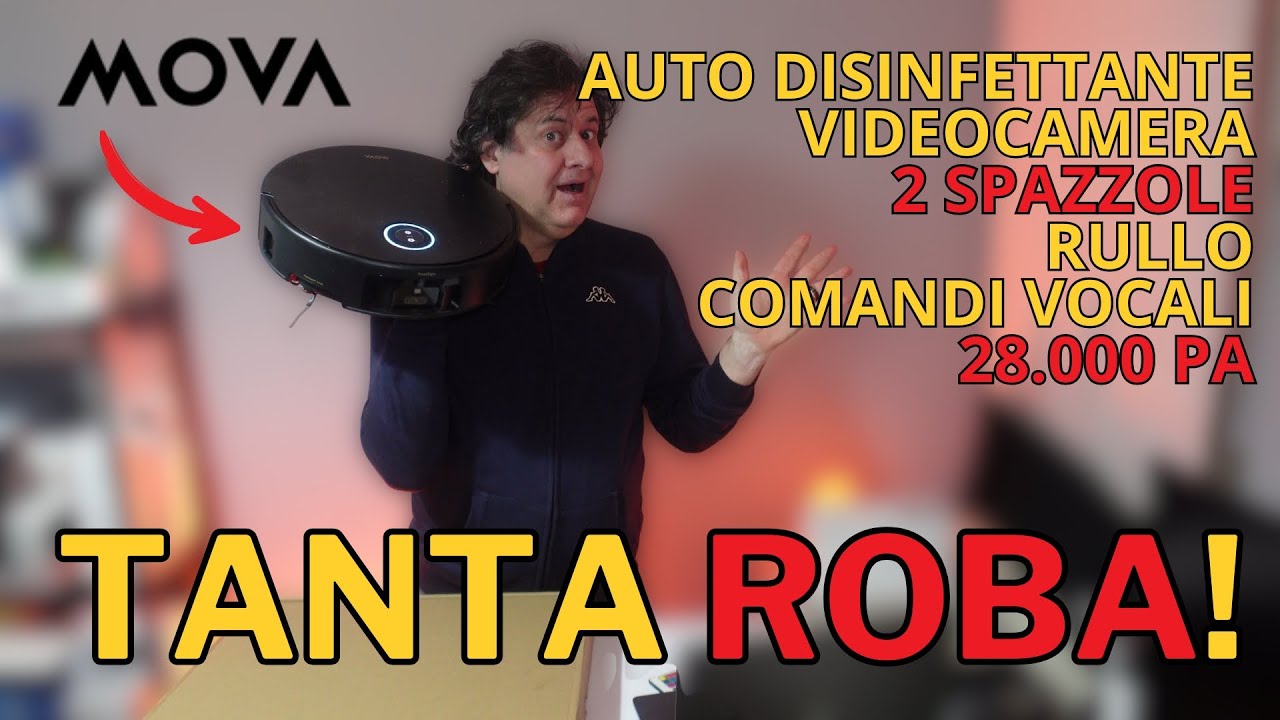 MOVA Z60 Ultra Roller: il robot che lava DAVVERO i pavimenti | Recensione completa