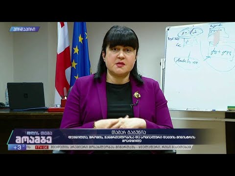 „მოამბე - დღის თემის“ შეკითხვებს თამარ გაბუნიამ უპასუხა