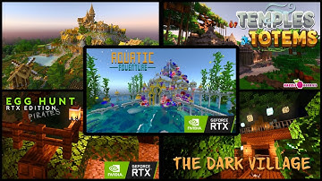 ALL RTX Map Review part 3 - Minecraft Gameplay