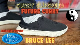 Curry Slipspeed Bruce Lee Double Sneaker Review. Most Functional Curry Yet?!