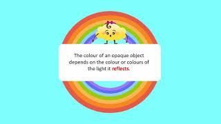 Why an Opaque Object Appears to Be of a Certain Colour?