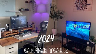 Realistic Modern Dream Home Office Setup for 2024!