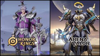Hero Comparison Liu Bang X Xeniel Hok X Aov
