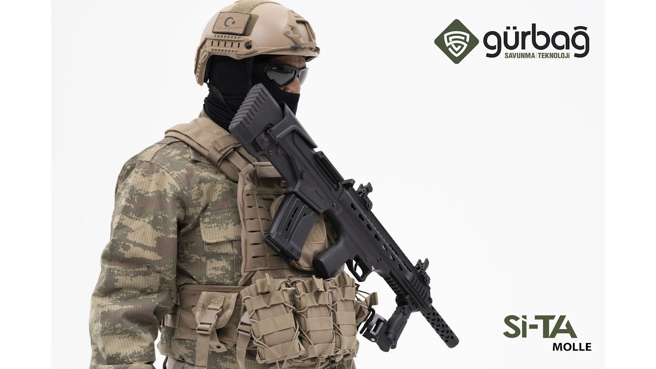 Weapon Carrying Apparatus from Gürbağ Defense and Technology, Si-Ta Molle, Is for Action | savunmahaber.com