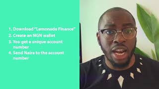 Receive money in Canada from Nigeria with Lemonade Finance