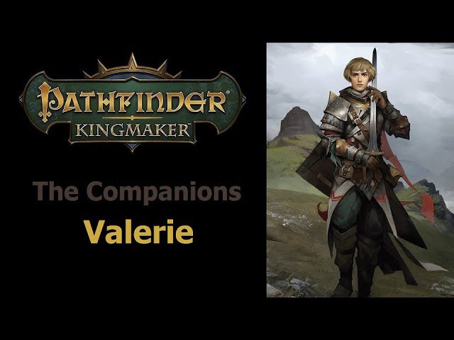 Pathfinder Battles—Kingmaker: Valerie, Human Fighter