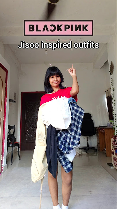 BLACKPINK Jisoo inspired outfits🖤💖 #shorts #blackpink #jisoo #jisooflower #jennie #rosé #lisa #apt
