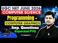 UGC NET Computer Science Programming + Computer Graphics Important Questions By Mayank Sir