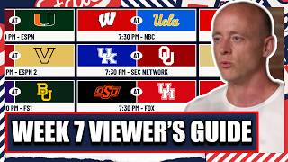 College Football Week 7 Viewer's Guide - Everything You Need to Know