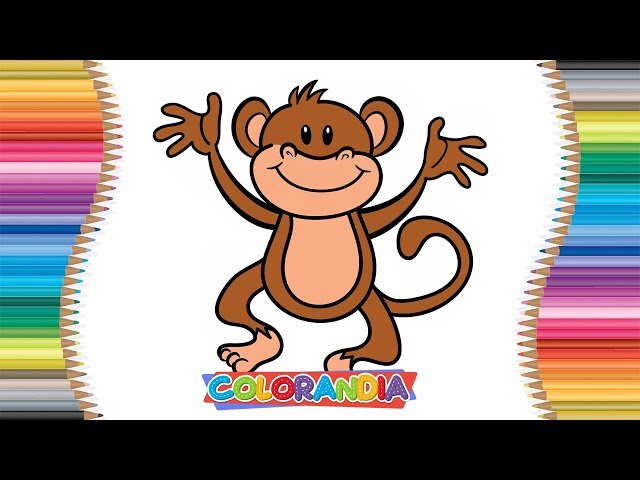 Desenho De Macaco Para Colorir: Diversão Garantida Para Crianças!