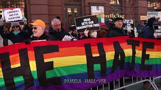 Full Drag Marathon Story Hour Reading Protest NYC Part 2 Update