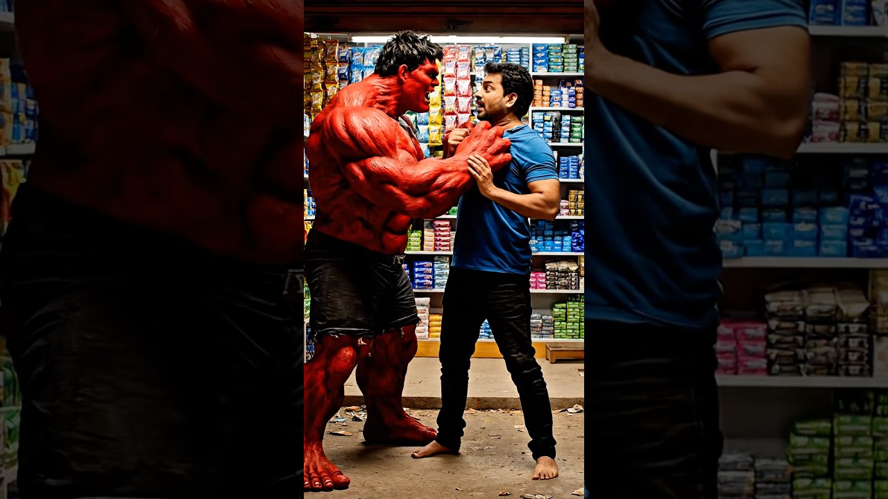 Poor Hulk wants to buy a toothbrush for his mom, but he has no money!