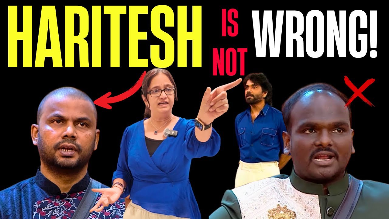 Nagarjuna Reacts to Haritha Harish’s(Haritesh) ‘All Are Women?’ Statement — BB9 Fire