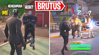 I Spent 100 HOURS Protecting BOSS Brutus In Fortnite