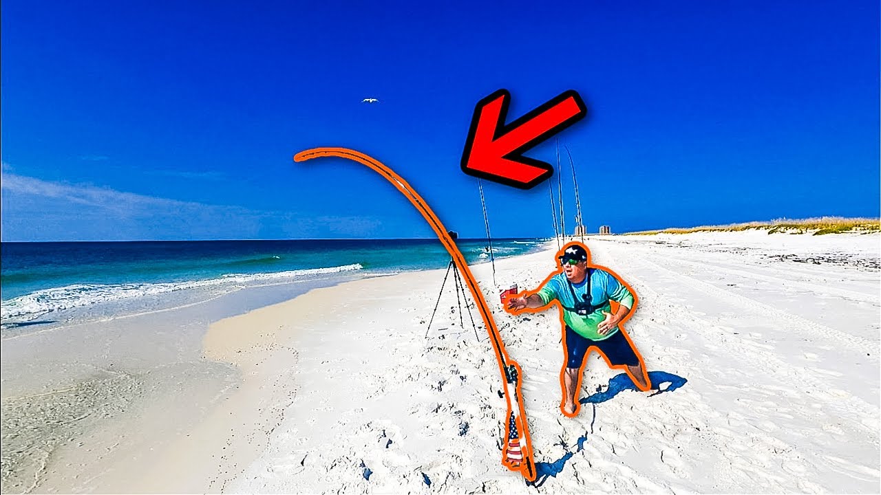 My Most INSANE Day Of Beach Fishing EVER! YouTube