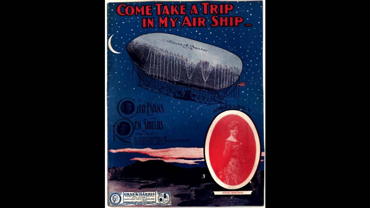 come take a trip in my airship