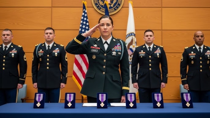 They Thought She Was Just a Rookie — Then She Walked Away With Five Purple Hearts - YouTube