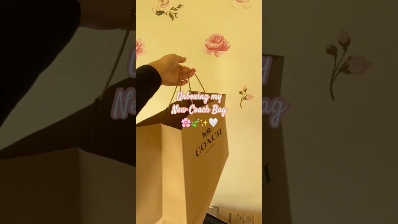 Unboxing my Coach Cosmetic Case in Floral Print 