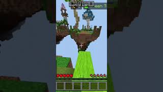 I tried to play as a java player in hive solo bedwrs #java #minecraft #bridge