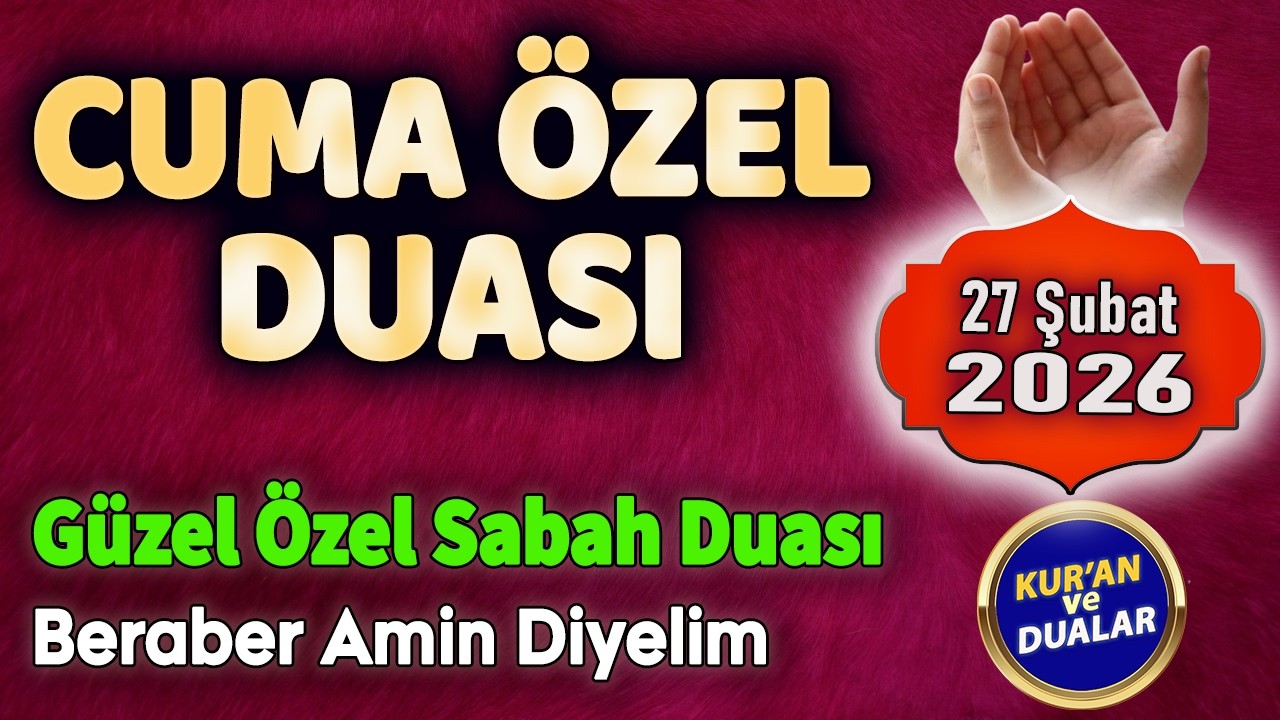 ETKİLİ CUMA DUASI DİNLE Dualar Hazinesi