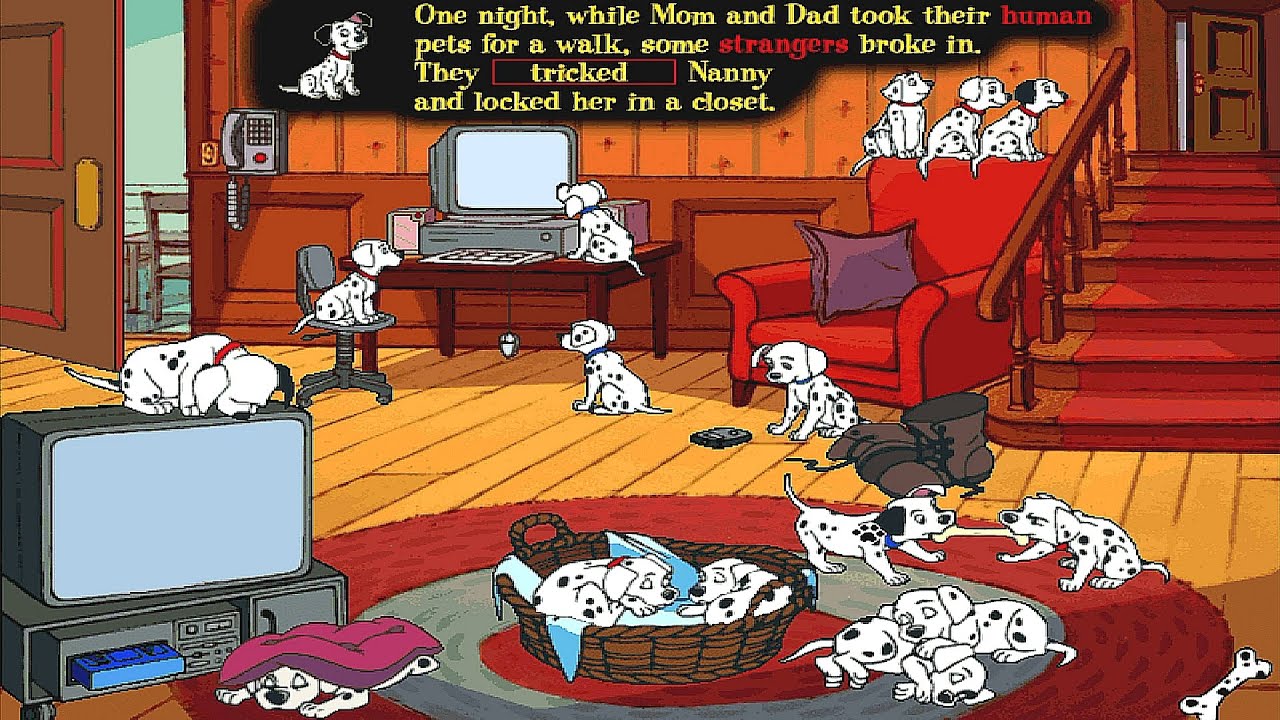 Media Station - Disney's Animated Storybook: 101 Dalmatians - 1997