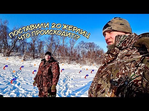 Приехали в Болото кишащие щуками! Зимняя рыбалка на жерлицы 2022