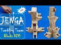 Jenga Tutorial #138: Mind Blowing Jenga Tumbling Tower Blocks DIY! (Extreme Jenga Stacking) #jenga