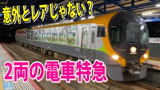 意外と無い？2両の電車特急！8600系 特急いしづち号が坂出駅に到着！