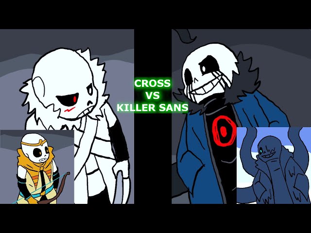 Dust!Sans vs Killer!Sans (Animation) 