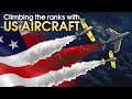 Climbing the ranks with US AIRCRAFT / War Thunder