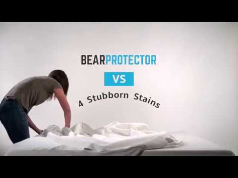 Bear Mattress Protector vs. 4 Stubborn Stains