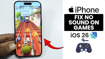 [iOS 26] Fix No Sound Problem While Playing Games on iPhone - No Game Sound Problem