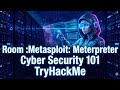 Metasploit Meterpreter Review - TryHackMe - Cyber Security 101 | URDU/HINDI #ethicalhacking