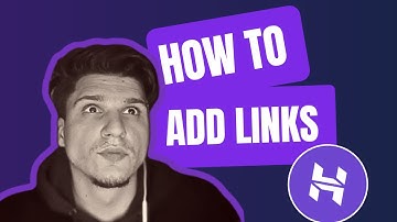 How Do I Add Links On Hostinger Website Builder