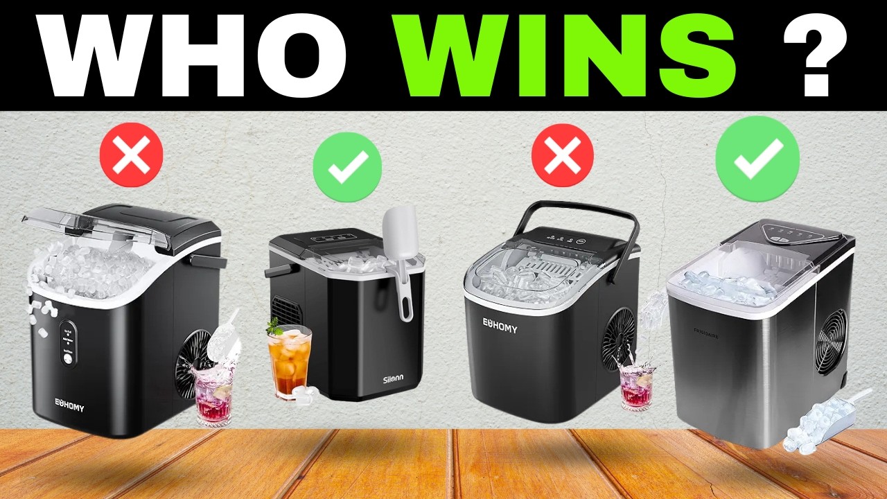 9 BEST Portable Countertop ICE MAKERS For Home & Camping [2026] ️ ...