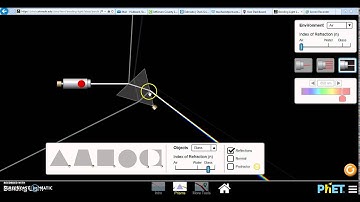 pHet Simulation-Bending Light