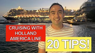 20 things you MUST do on your next HOLLAND AMERICA cruise!