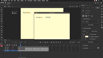 Fly-out Menu in Adobe Animate - Exercise 2