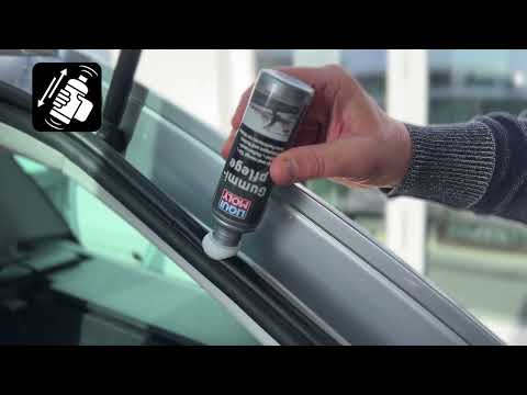 Розпилюваємий поліроль для догляду за гумою Liqui Moly Rubber Care 500мл, видео 1