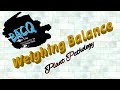 weighing balance