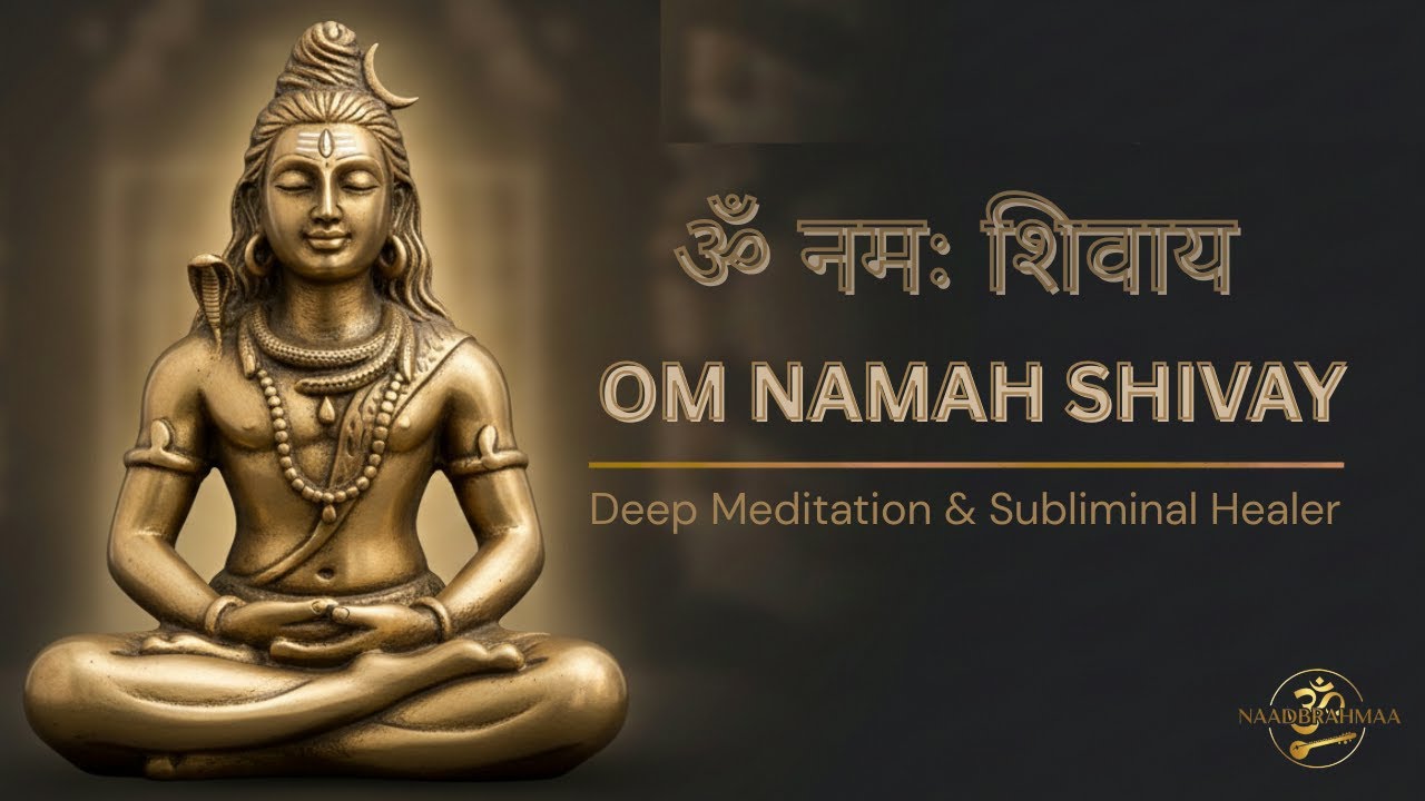 ॐ नमः शिवाय | Om Namah Shivaya – Deep Healing & Meditative Mantra Audio