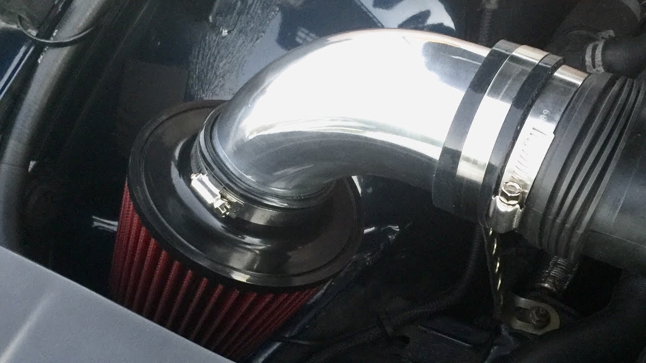 OPEL Omega 3.2 V6 Sound  K&N  High Flow Air Filter Intake Induction SOUND!! - Revving  - Vauxhall