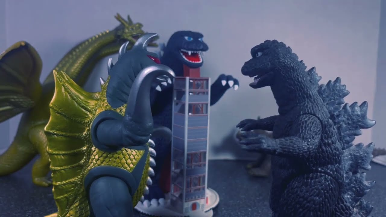 GODZILLA❣️蓄光 希少‼️ ガンダン、ミクラス 3点 GODZILLA
