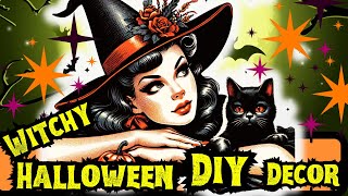 Amazing WITCHY HALLOWEEN DIY decor & crafts that light up! 👻