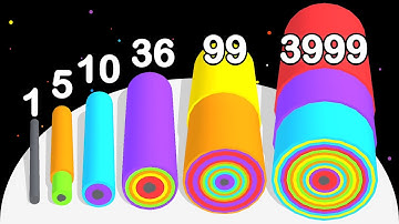 Max Level Layers! - LAYER RUNNER (Colorful ASMR Gameplay)