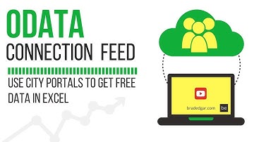 Odata Feed Connection: Use City Portals to Get Free Data in Excel