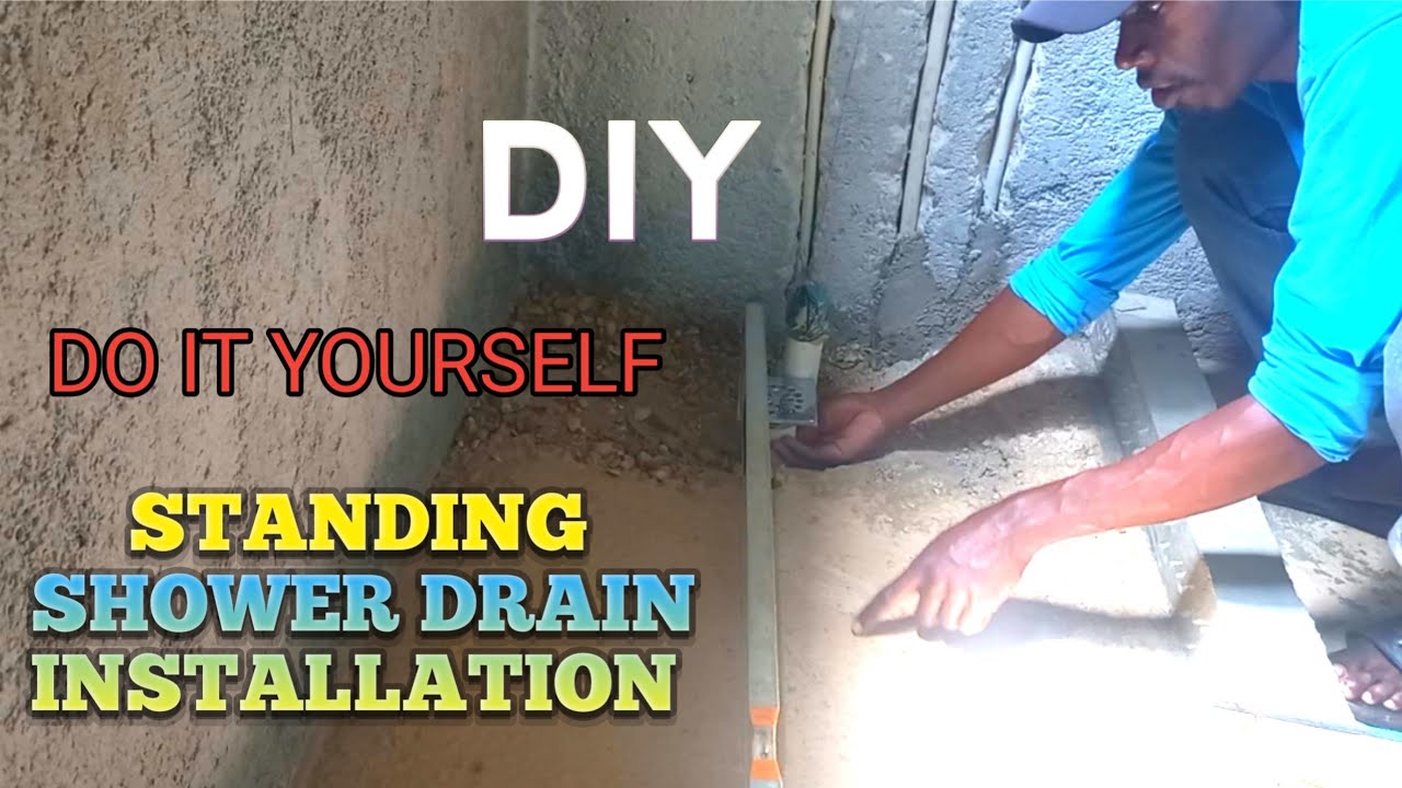 How to Install a Shower Drain into your Bathroom, Casting out the ...