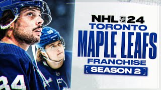 NHL 24: TORONTO MAPLE LEAFS FRANCHISE MODE - SEASON 2