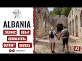 Albania - Zvernec, Berat, Gjirokastra, Blue Eye, Riwiera Albańska, Przełęcz Llogara, jedzenie