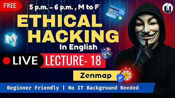 🔴 Live Ethical Hacking for Beginners |  Lecture - 18 | Full Course | White Fortress Security